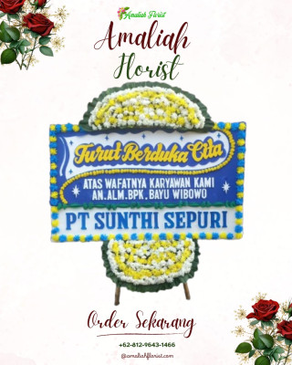 Papan Bunga Duka di Majasari