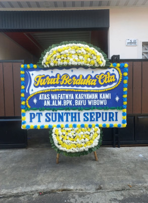 Papan Bunga Duka di Majasari