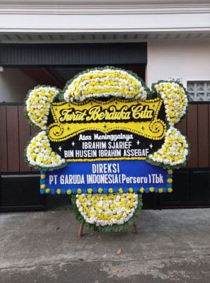 Papan Bunga Duka di Majasari
