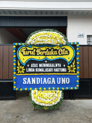 Papan Bunga Duka di Majasari